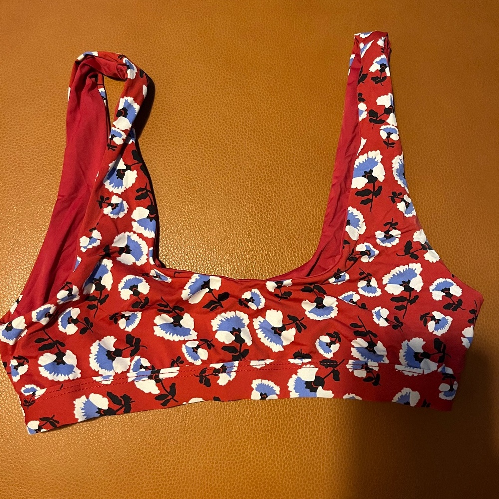 Dippin Daisy Floral Bikini top